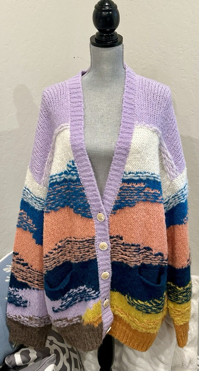 マタニティ ADEAM Long Knit Cardigan \"SUMMER-SALE\" Knit Midi Long Cardigan - Off White