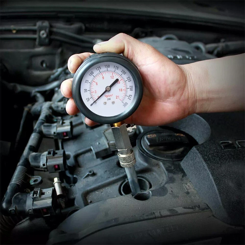 Professional Petrol Engine Compression Tester Kit Set for Automotives Motorcycle - Image 2 of 4