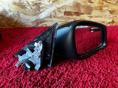 BMW F30 F31 RIGHT PASSENGER SIDE DOOR MIRROR POWER AUTO FOLD BLACK 2 OEM 69K