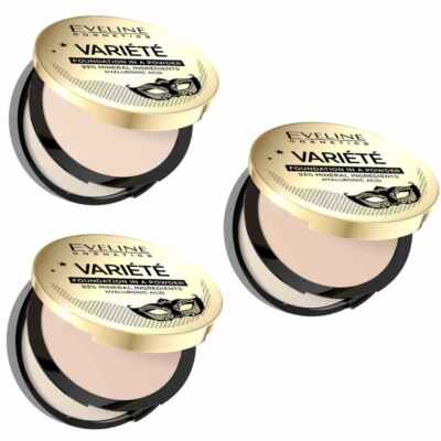 Eveline Variete Mineral Foundation Pulver mit 93% Mineralstoffen 8g