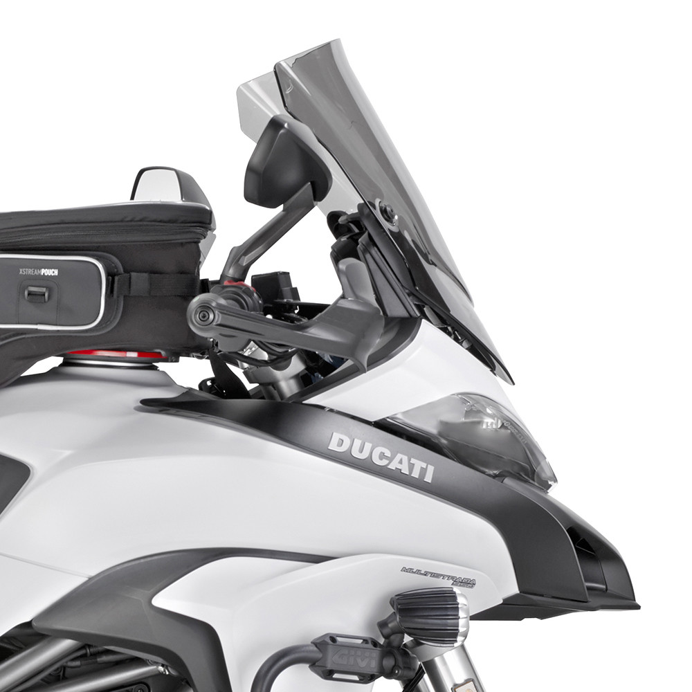 Bulle Givi D7406S Pour Ducati Multistrada 1200 (2015-2018) | Made In Italy, Garantie 2 Ans | Montage Sur Fixation D'origine