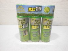 3 Pack Touch 'n Foam Max Fill Polyurethane Maximum Expanding Sealant 12 oz