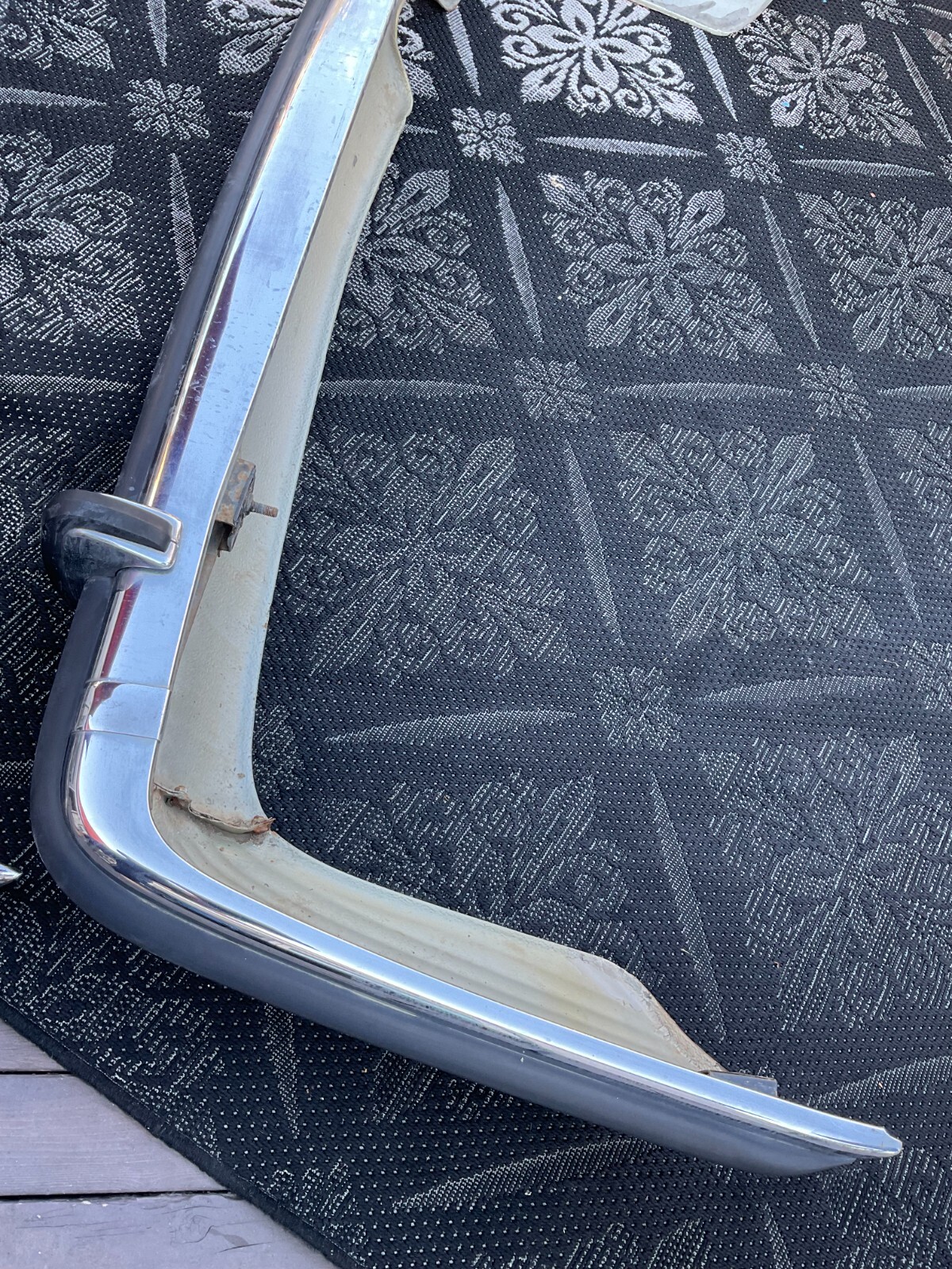 Mercedes-Benz W107 Front & Rear Euro Bumpers w/Bumperette 450SL 380SL ...