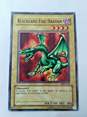 YuGiOh Blackland Fire Dragon Metal Raiders MRD-062 Unlimited Com