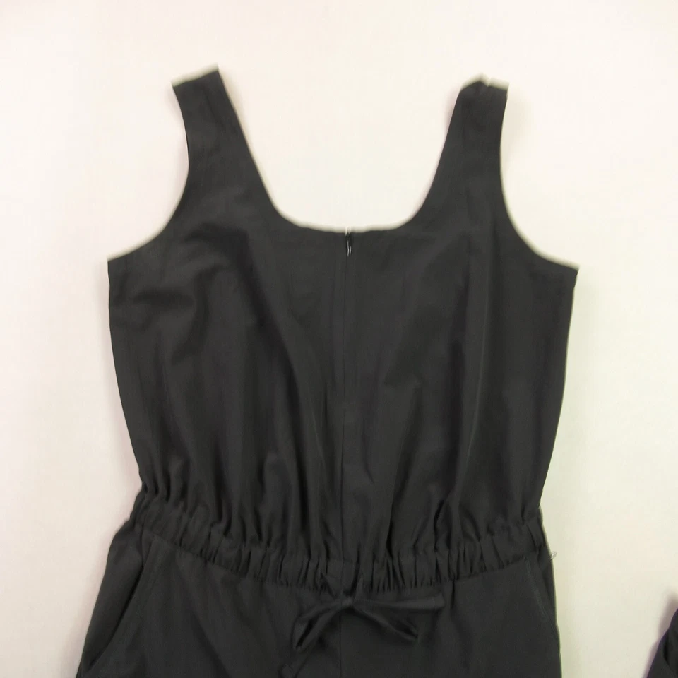 Mameluco Prana para mujer sin mangas mediano negro de una pieza Foto 2 de 4