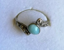 Bague Larimar T54 en Argent
