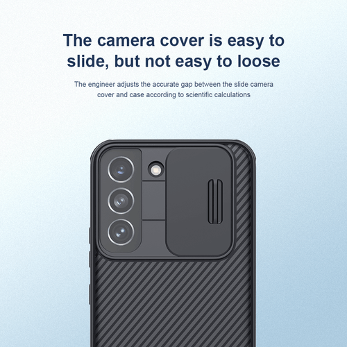 Funda protectora de lente de cámara deslizable para Samsung Galaxy S22 5G SM-S901B/SM-S901B/DS - Imagen 4 de 14