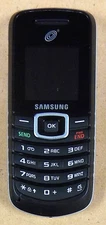 Samsung SGH-T105G - Black and Silver ( TracFone ) Cellular Phone - No Back
