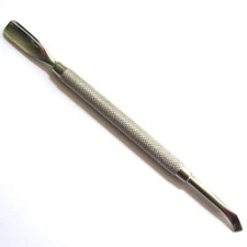 Double Ended Cuticle Nail Pusher Cleaner Remover Manicure Pedicure Beauty Tool