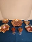 Dugan Glass Lot-Carnival Glass 7 Pc. Lot
