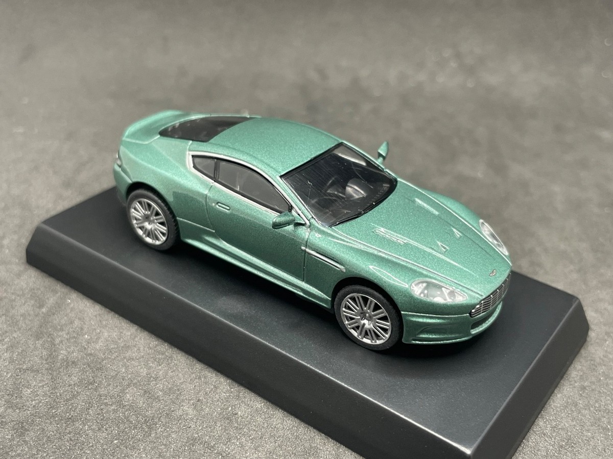 ミニカー BRITISH SPORTS CAR COLLECTION 1/64 Kyosho 1/64 British sports car Aston Martin DBS Coupe Green