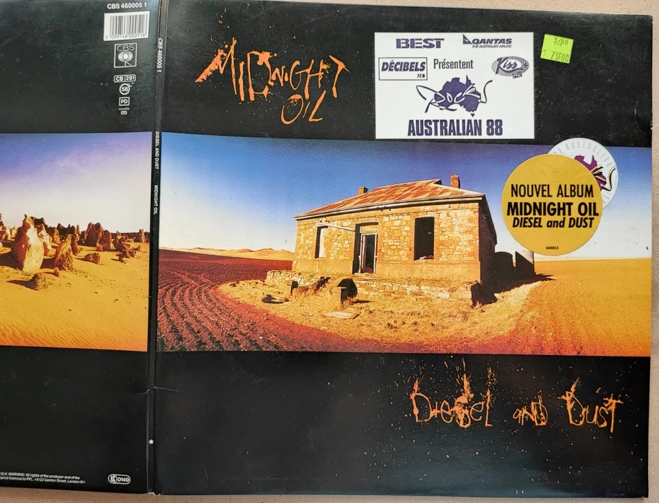 MIDNIGHT OIL - Diesel and Dust - 1st Press EU 1987 - Photo 1/3