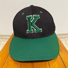 RICHARDSON K Embroidered Black Green Mesh Baseball Cap Snapback