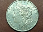 1886 Morgan Silver Dollar Ungraded / Nice, From Collection  C-22