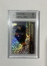 Wade Allison Rookie Young Guns Speckled Rainbow Foil 2021-22 UD YG #209 Bgs 9