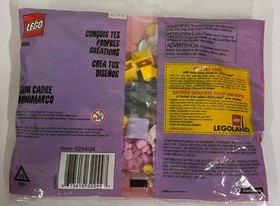 LEGO DOTS: Mini Picture Frame (30556) Brand New in Sealed Polybag Retired