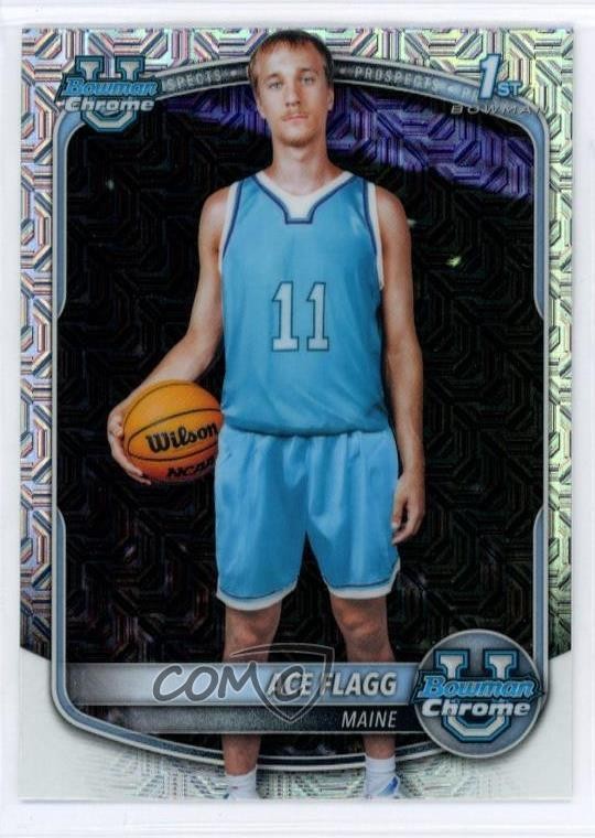 2025-26 Bowman Chrome Prospects Mega Box Mojo Refractor Ace Flagg #BCP-91 11ot