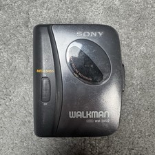 Sony Walkman WM-EX122 Cassette Player, Parts Only Tested But Not Working