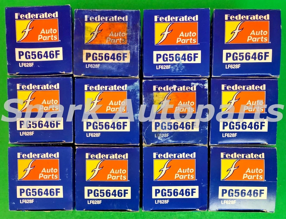 Estojo de 12 filtros de óleo de motor FEDERATED PG5646F para MERCEDES-BENZ, CH10323 - Imagem 3 de 3