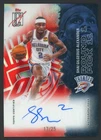 2025-26 Topps Signature Class Veteran Red Lava Shai Gilgeous-Alexander AUTO /25