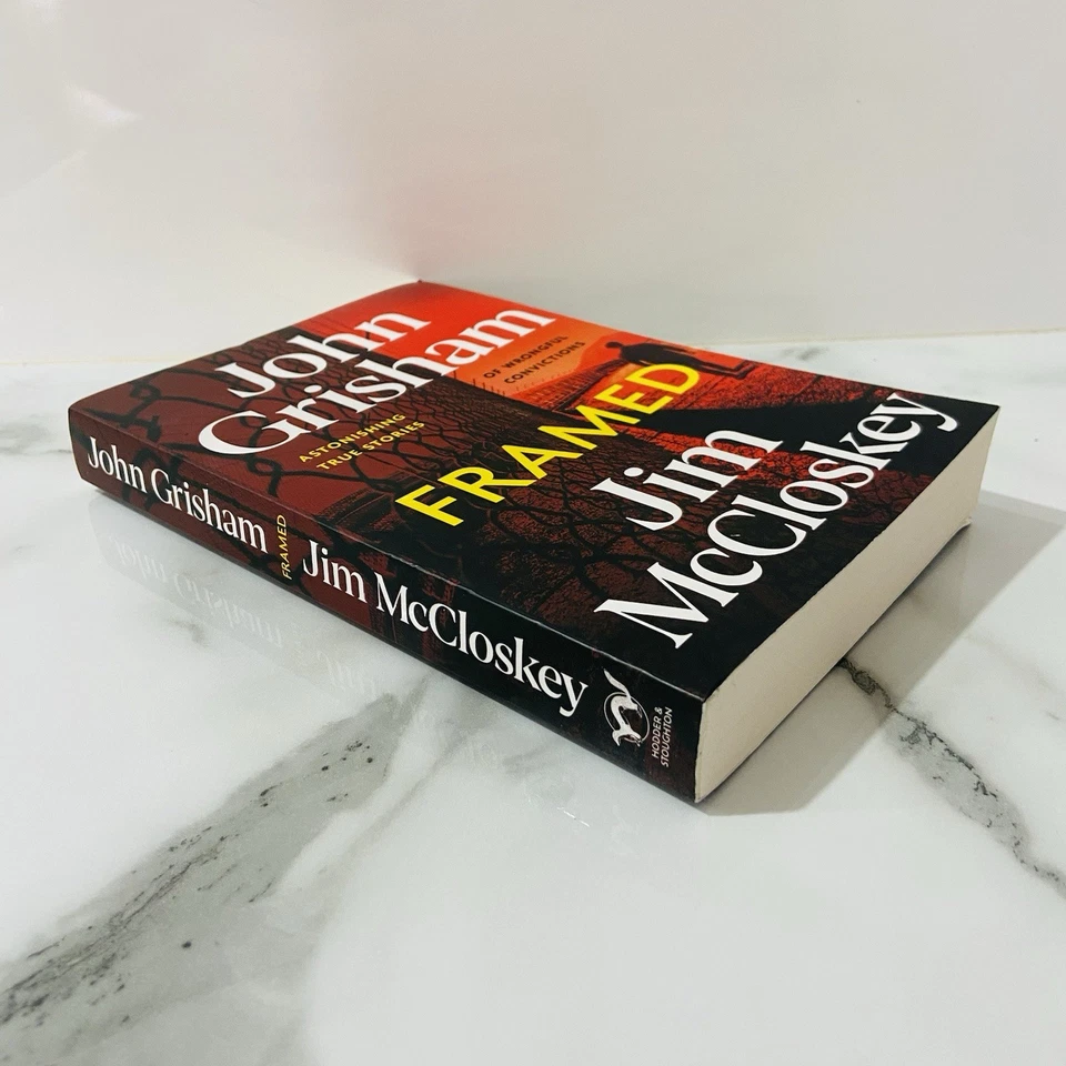 Framed by J Grisham & J McCloskey, 10 True Crime Stories of Wrongful Convictions - Image 3 of 4