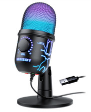 Gaming USB Mic for PC/Mac/PS5 Sound Pro, Not Potato, Podcast-Ready