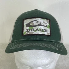 Drake Men’s Old School Patch 2.0 Cap Dark Green DH4126-DGO NWT