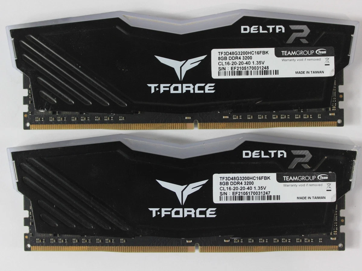 Team Group DDR4 SDRAM 8 GB Capacity per Module Memory (RAM) for