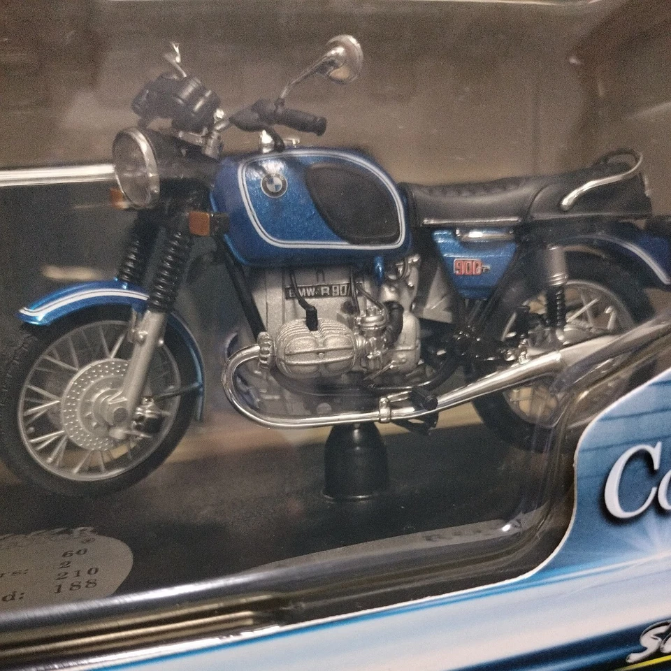 SOLIDO 1/18 BMW R90 6 Motorcycle Mini Car Bike Solid 1/18 - Image 4 of 4