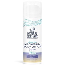Natural Elephant Dead Sea Magnesium Body Lotion Lavender and Chamomile 5 fl oz