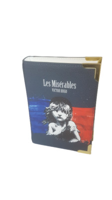 Gut gelesenes Buch Umhängetasche Schultertasche Handtasche Staubbeutel Les Miserables Mis Vegan