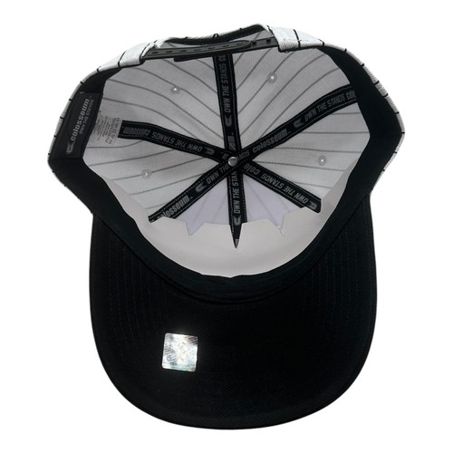Colosseum Boston College Eagles Hat Cap Snapback Black White Jonah Pinstripe - Picture 7 of 8