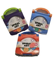 NEW Spiral Art Drawing Toy, Big Time Toys, Travel Size, Lot Of 3, 4 Wheels Each