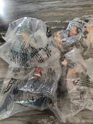 (4) Taco Bell Star Wars Phantom Menace Drink Toppers Lot of 4 NIB