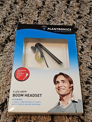 Plantronics MX250 2.5mm Headset New In Box