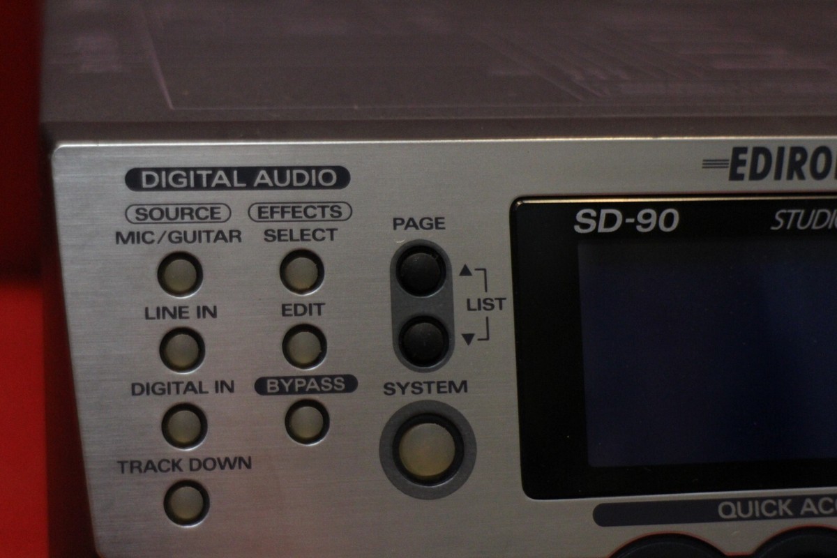 USED Roland Edirol SD-90 Studio Canvas MIDI Sound Module USED Roland Edirol SD-90 Studio Canvas MIDI Sound Module