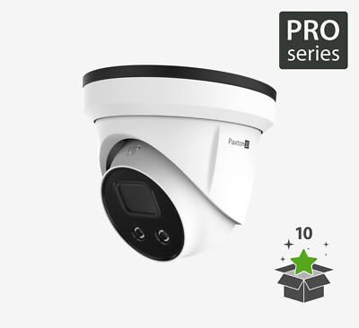 Paxton10 Turret Camera PRO Series 8MP 4K 256GB Storage IP67 Outdoor