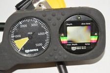 Mares Scuba Diving Depht Gauge + PSIG Gauge (...