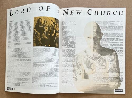Foundations magazine feat. Fight - August 30, 1993 - RARE - Picture 2 of 3
