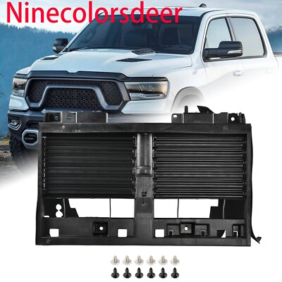 Aerodynamic Bumper Spoiler Ram For 2019-2023 Ram 1500 Front Air Dam With Actuator NEW Truck Front Spoiler