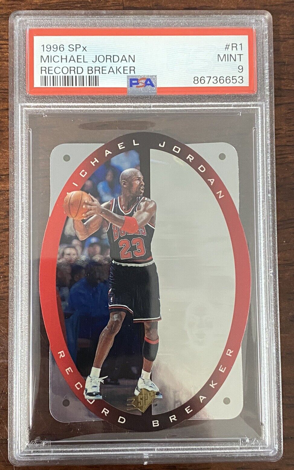 Michael Jordan 1996 SPx #R1 Record Breaker Price Guide Michael Jordan 1996 SPx #R1 Record Breaker Price Guide