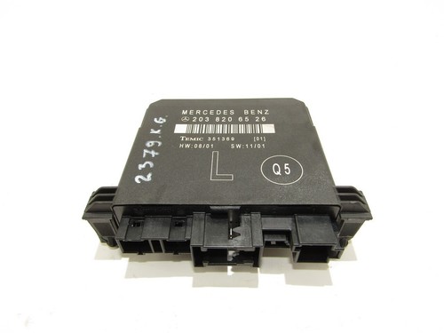 MERCEDES BENZ C W203 DOOR CONTROL Module Tür Steuergerät 2038206526
