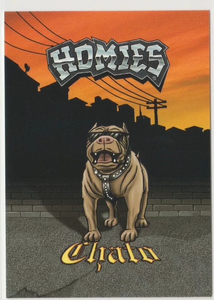Chato #26 Homies Swap Cards 2004 NECA Lowrider Chicano Barrio East LA