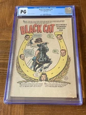 Black Cat 16 CGC PG (Iconic Horseshoe Splash Page- 1949) #016