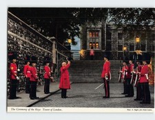 Postcard The Ceremony of the Keys Tower of London England