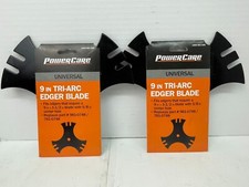 NOWY 2-pak Power Care czarny uniwersalny ostrze krawędziowe 9" x 1-1/2" trójłukowe