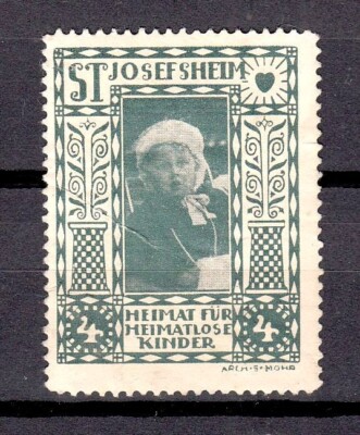 425034/ Reklamemarke   St. Josefsheim für heimatlose Kinder