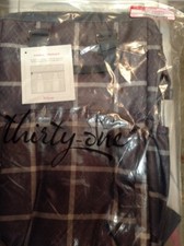 Thirty one Adventures Backpack in Wndowpane Plaid