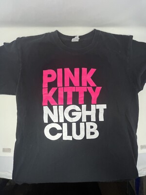 Vintage Spring Break Shirt Cabo, Pink Kitty Night Club