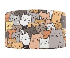 1 inch 1 yard Cat kitty kitten Printed Grosgrain Ribbon 1274582